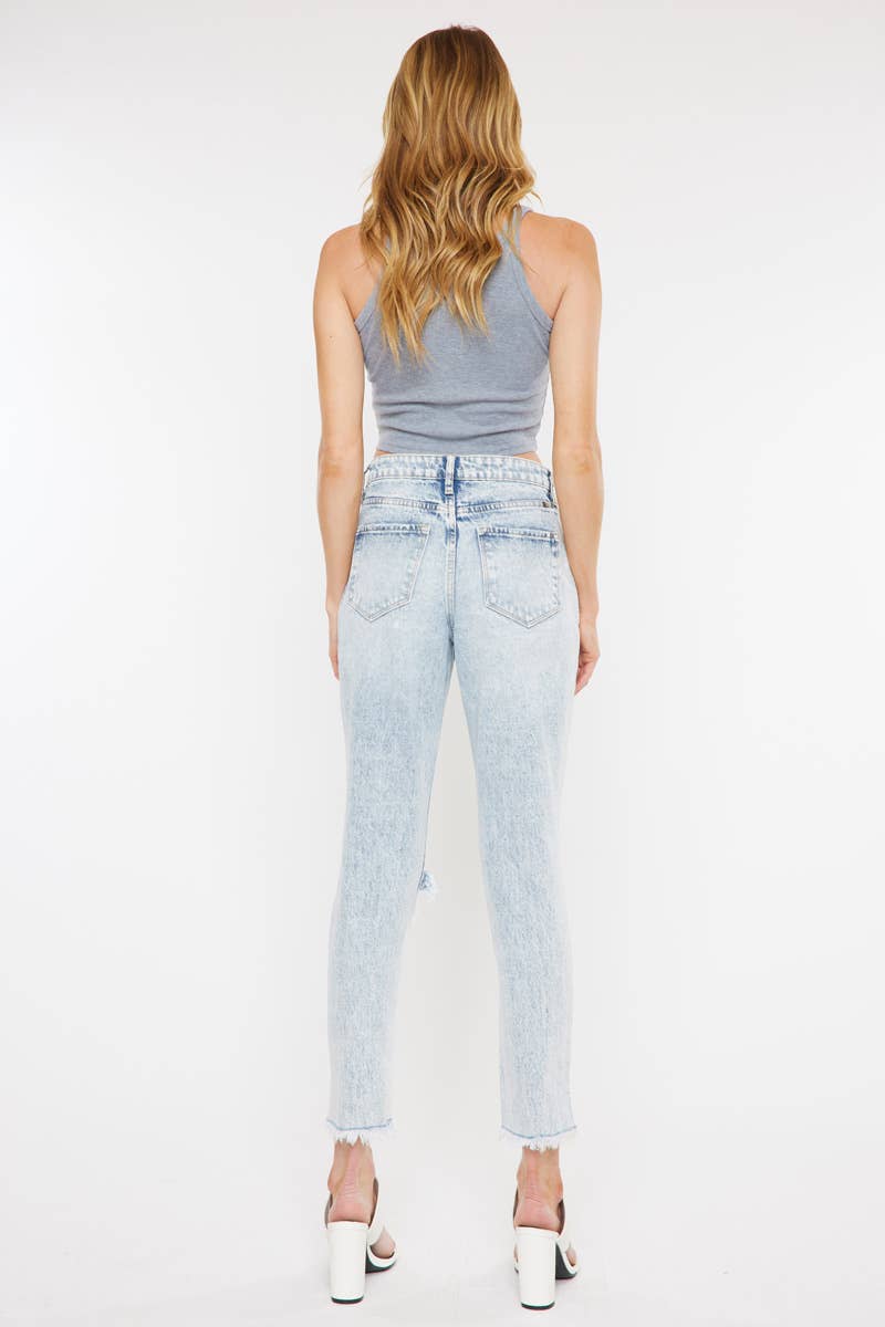 KanCan High Rise Mom Jeans