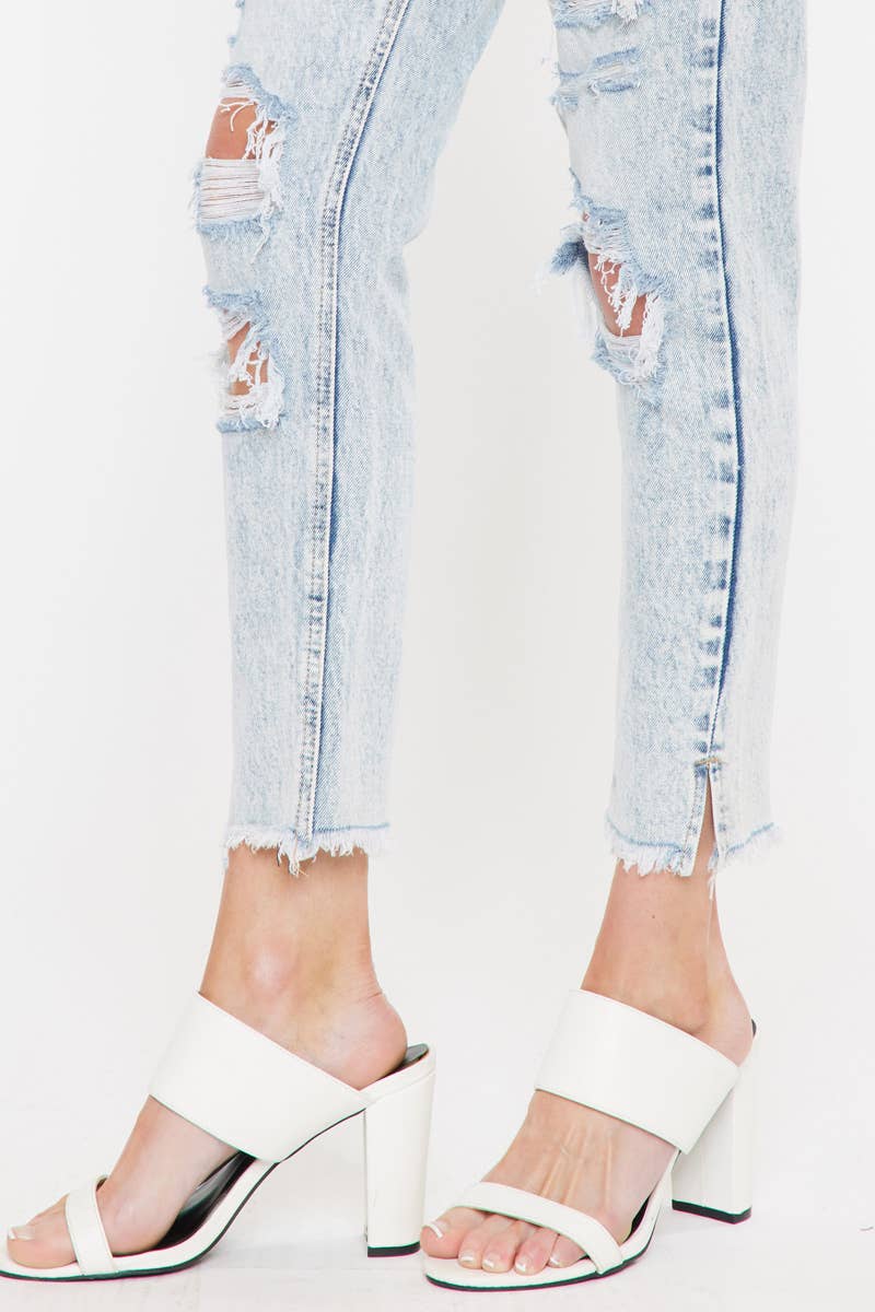 KanCan High Rise Mom Jeans